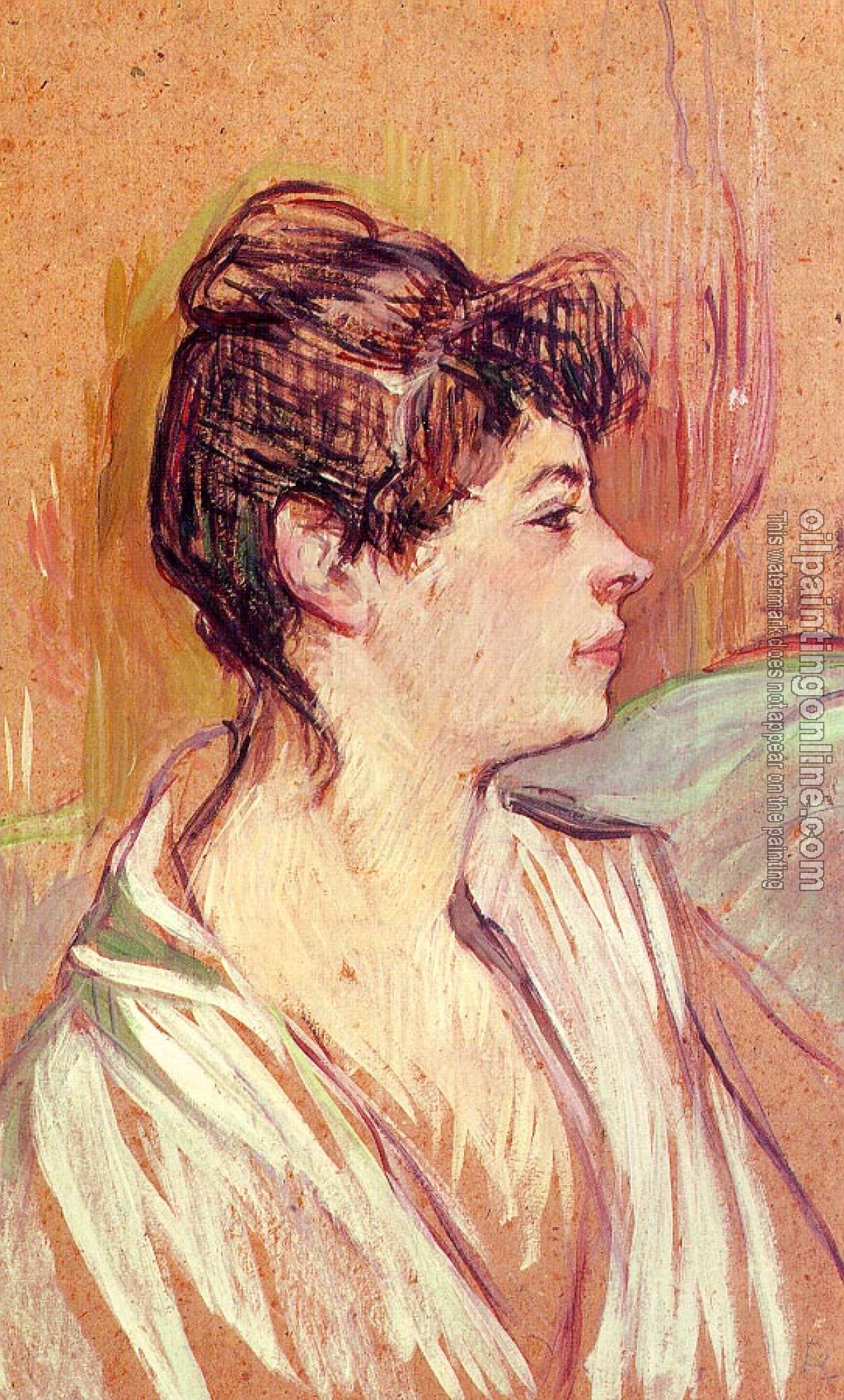 Toulouse-Lautrec, Henri de - Portrait of Marcelle